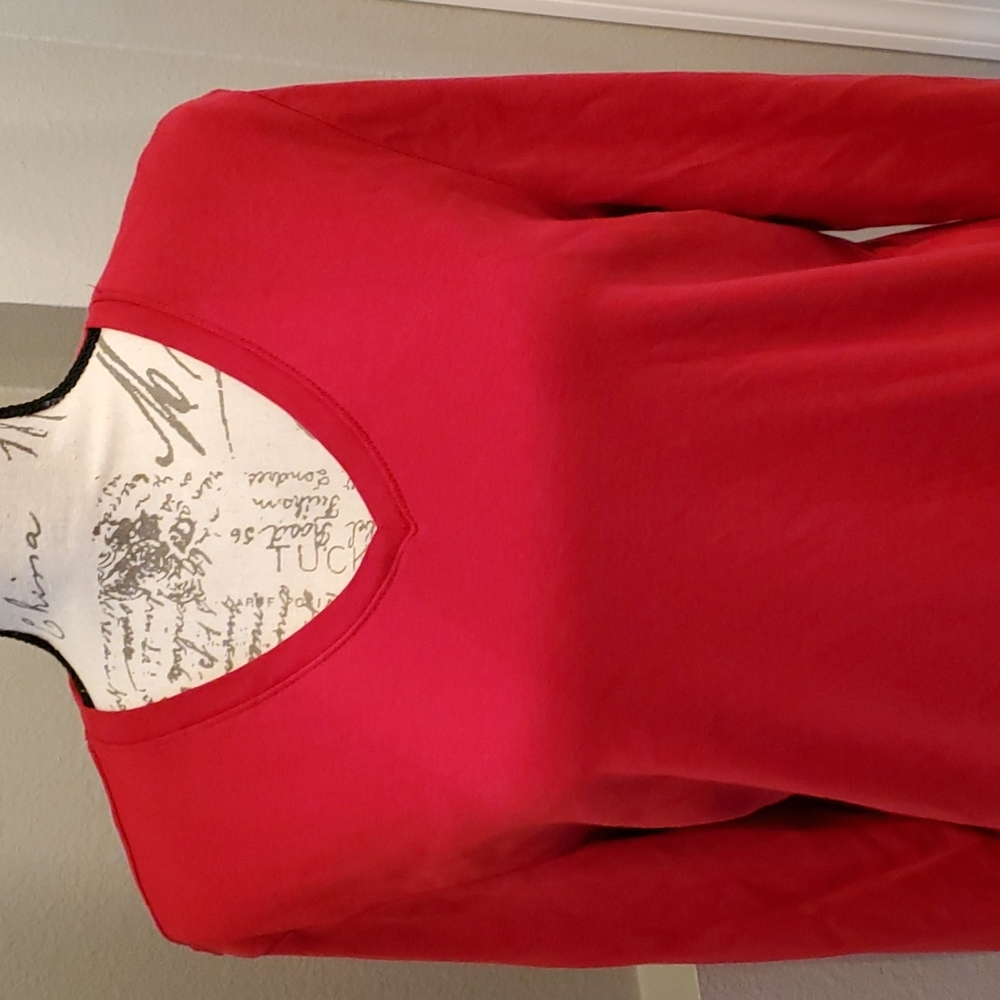 Soft cotton red tunic